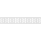Ekena Millwork Pomeroy Architectural Grade PVC Running Trim, 8"H x 5/8"P x 48"L RUNP08X0625X48POM - alternate 4